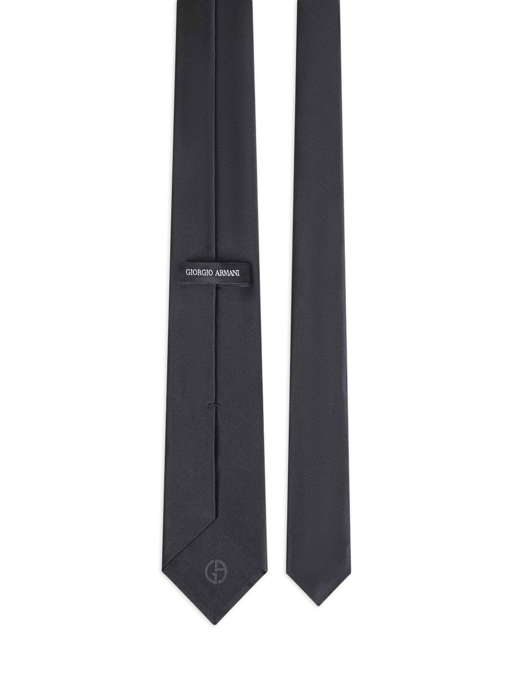 jacquard-weave silk tie - 2