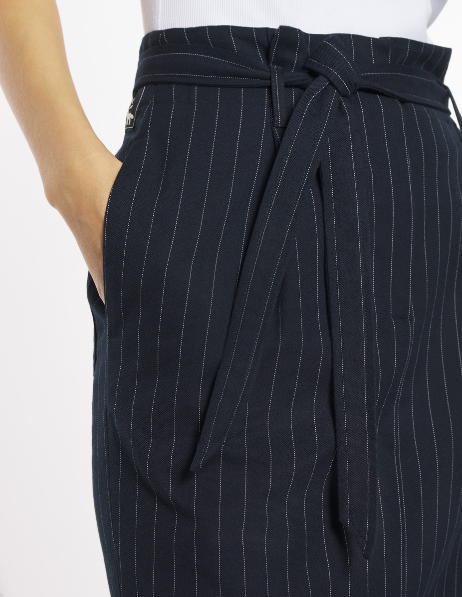 PAPERBAG PLEATED SKIRT - 4