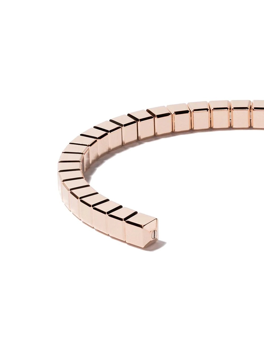 18kt rose gold Ice Cube Pure bangle - 3