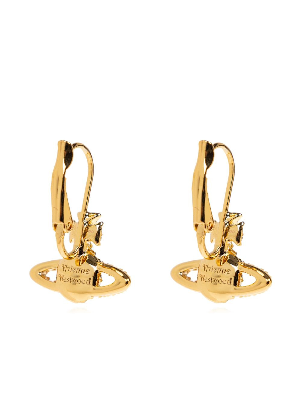 orb crystal earrings - 3