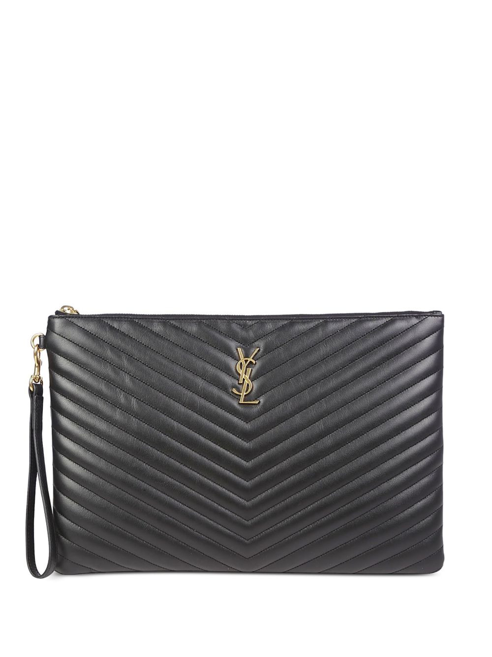 Monogram quilted document holder - 1
