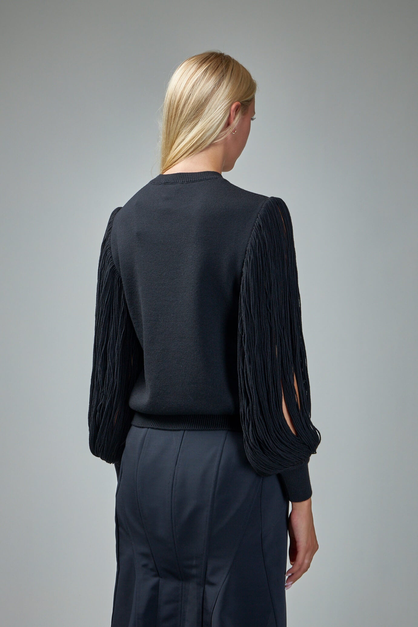 Tassel Crewneck Fringes Knit - 3