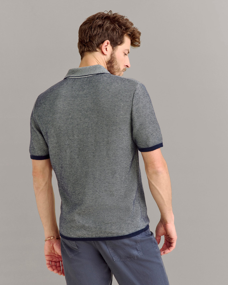 Birdseye Pique Sweater Polo 4
