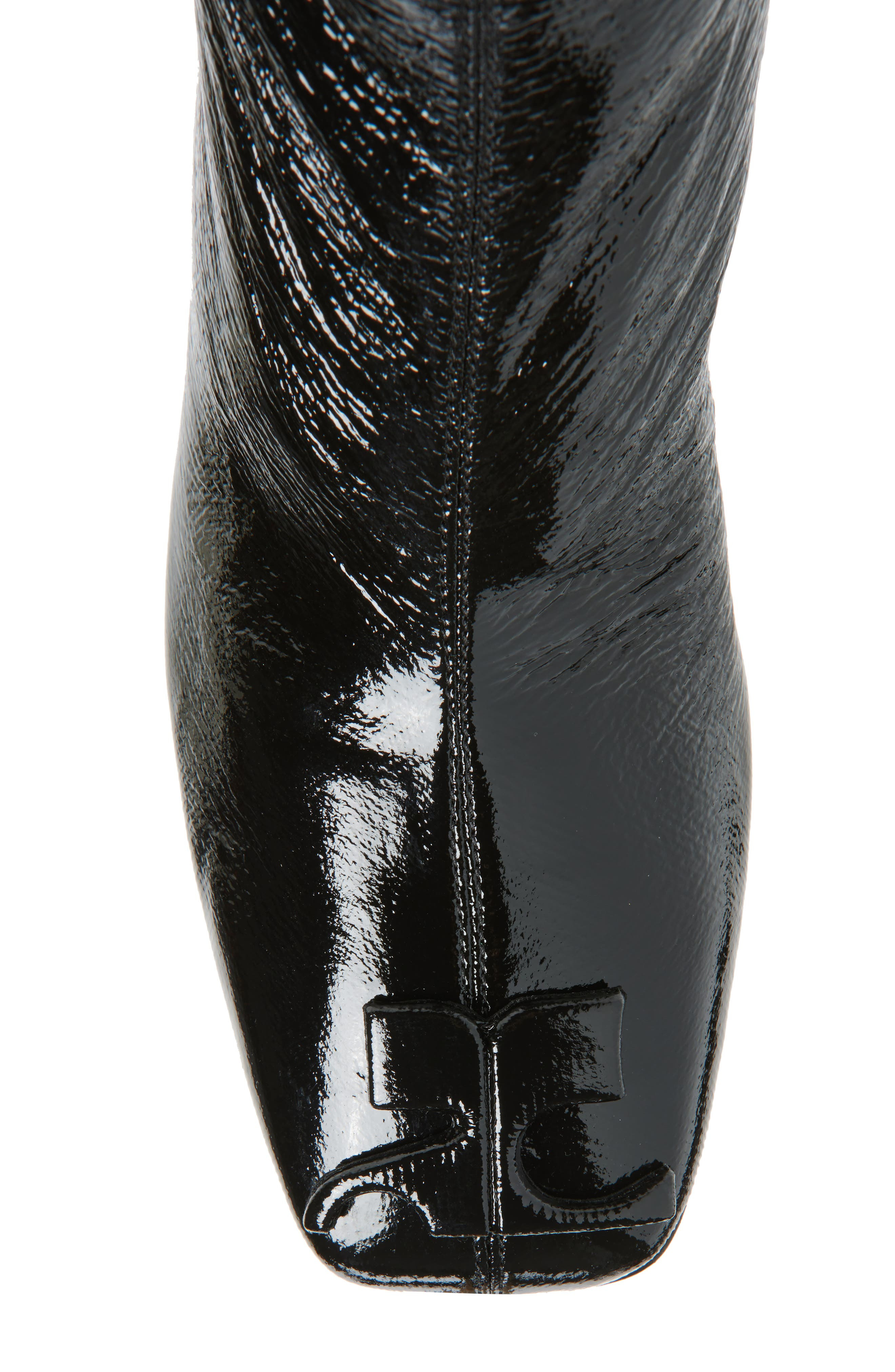 Courrèges Re-Edition Vinyl Ankle Boot in Black at Nordstrom - 5