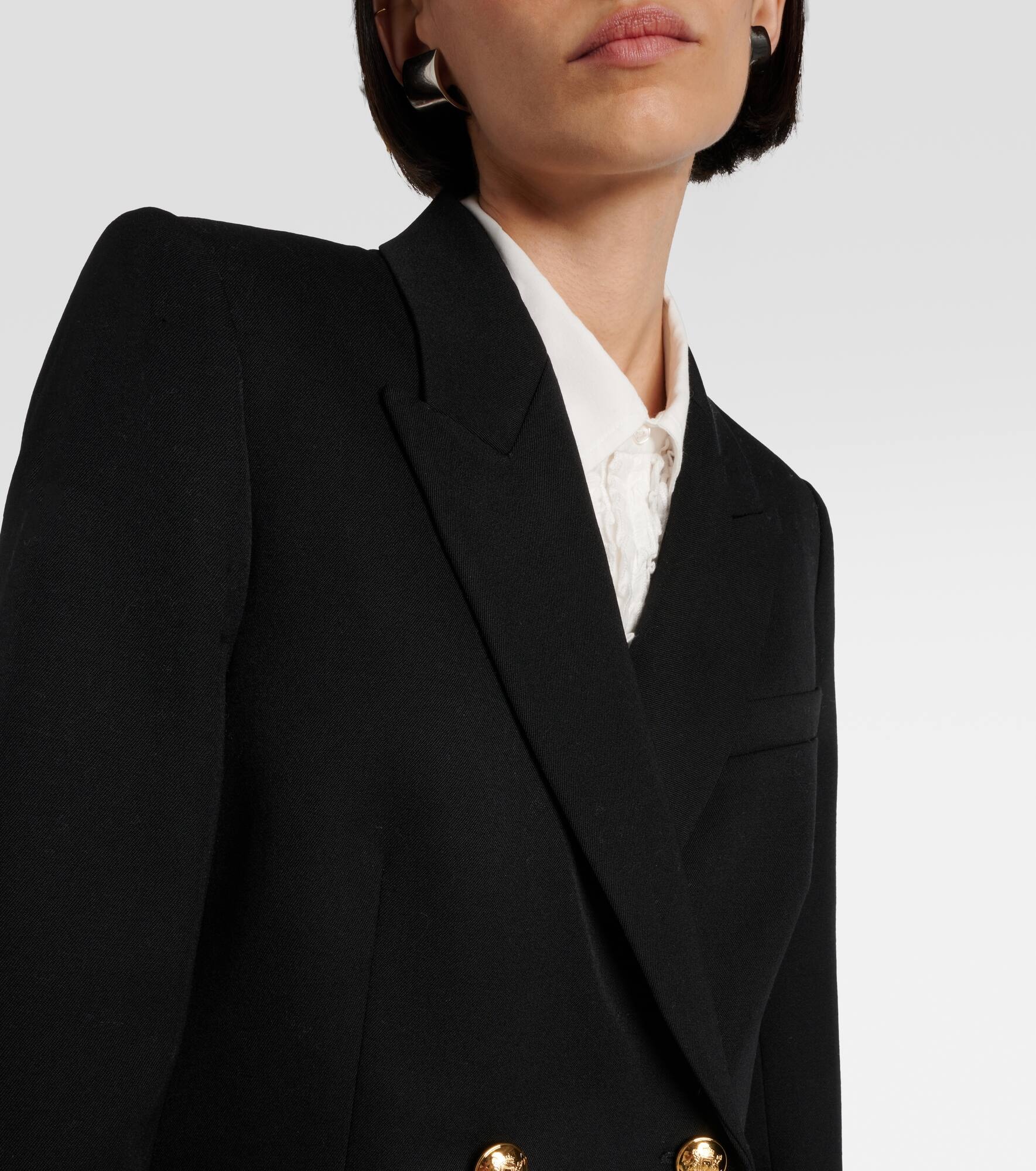Veda wool double-breasted jacket - 4