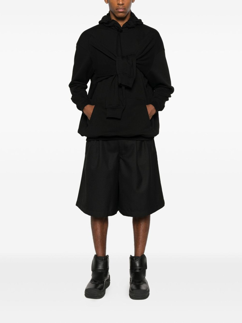 Comme des Garçons SHIRT pocket-hooded sweatshirt outlook