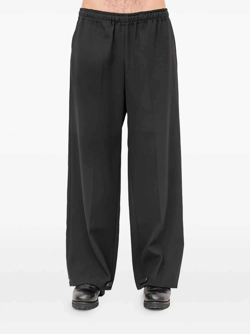 virgin wool trousers - 1