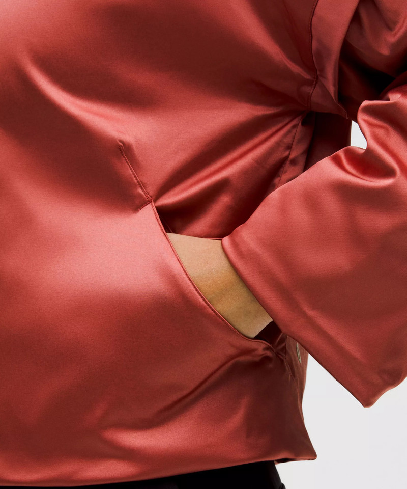 Lunar New Year Satin Balloon-Sleeve Jacket 5