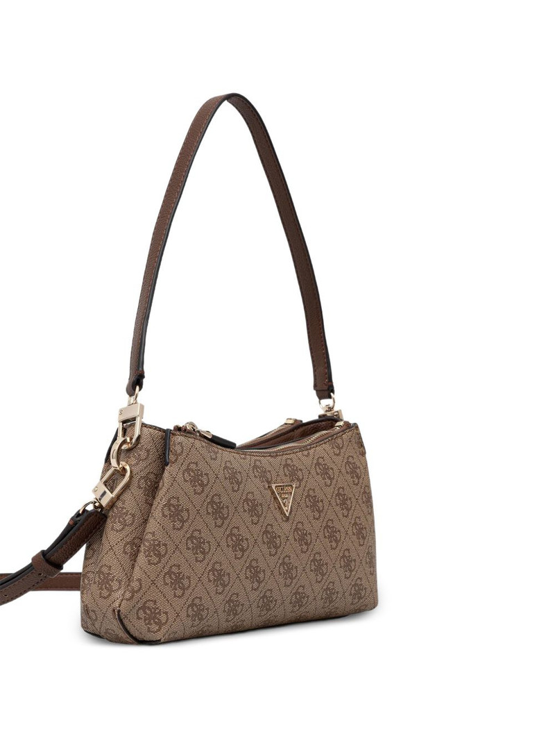 GUESS USA Noelle monogram-print shoulder bag outlook