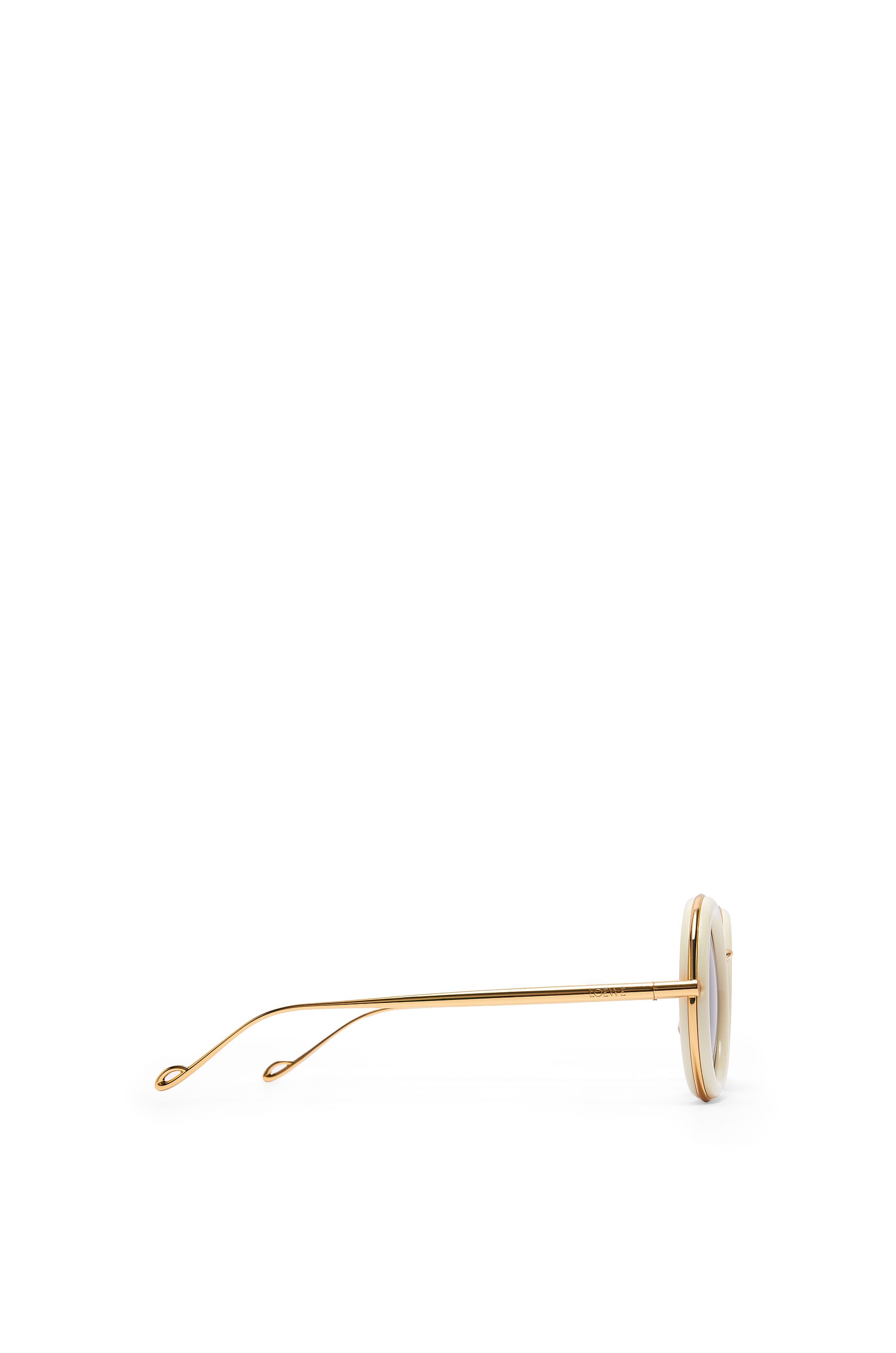Round sunglasses in acetate - 3