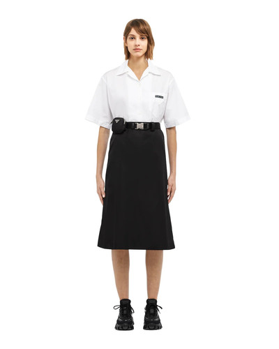 Prada Re-Nylon gabardine skirt outlook