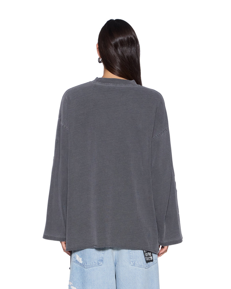 Ksubi SOTT ALTAR BOYFRIEND LS TEE CHARCOAL outlook
