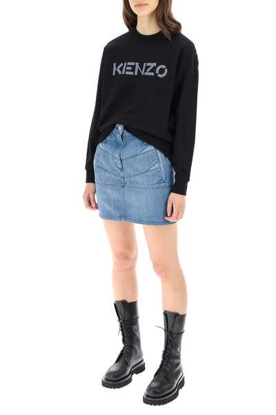 KENZO DENIM MINI SKIRT outlook