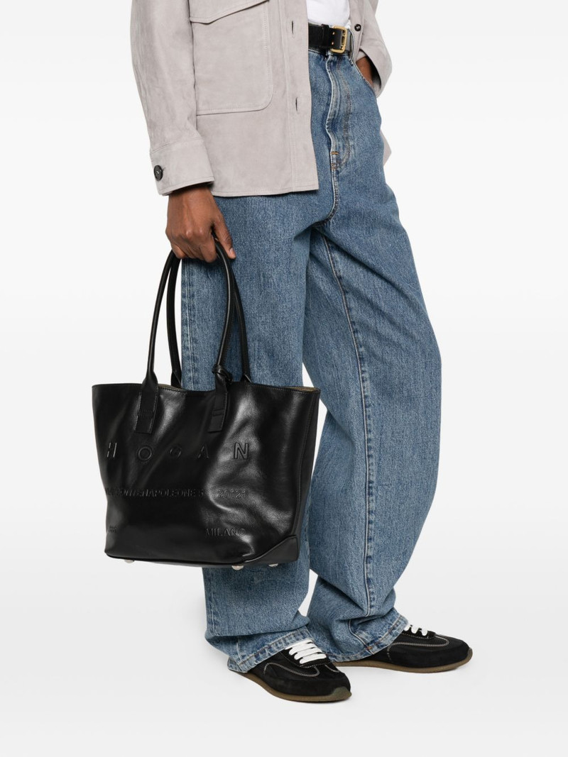 HOGAN small Address embossed tote bag outlook