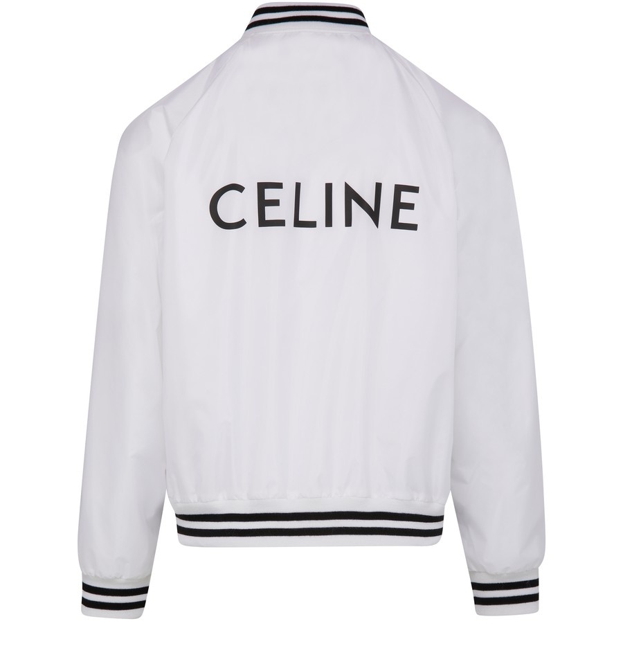Celine Varsity-Style Jacket In Light Nylon - 2