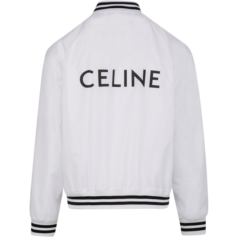 CELINE Celine Varsity-Style Jacket In Light Nylon outlook