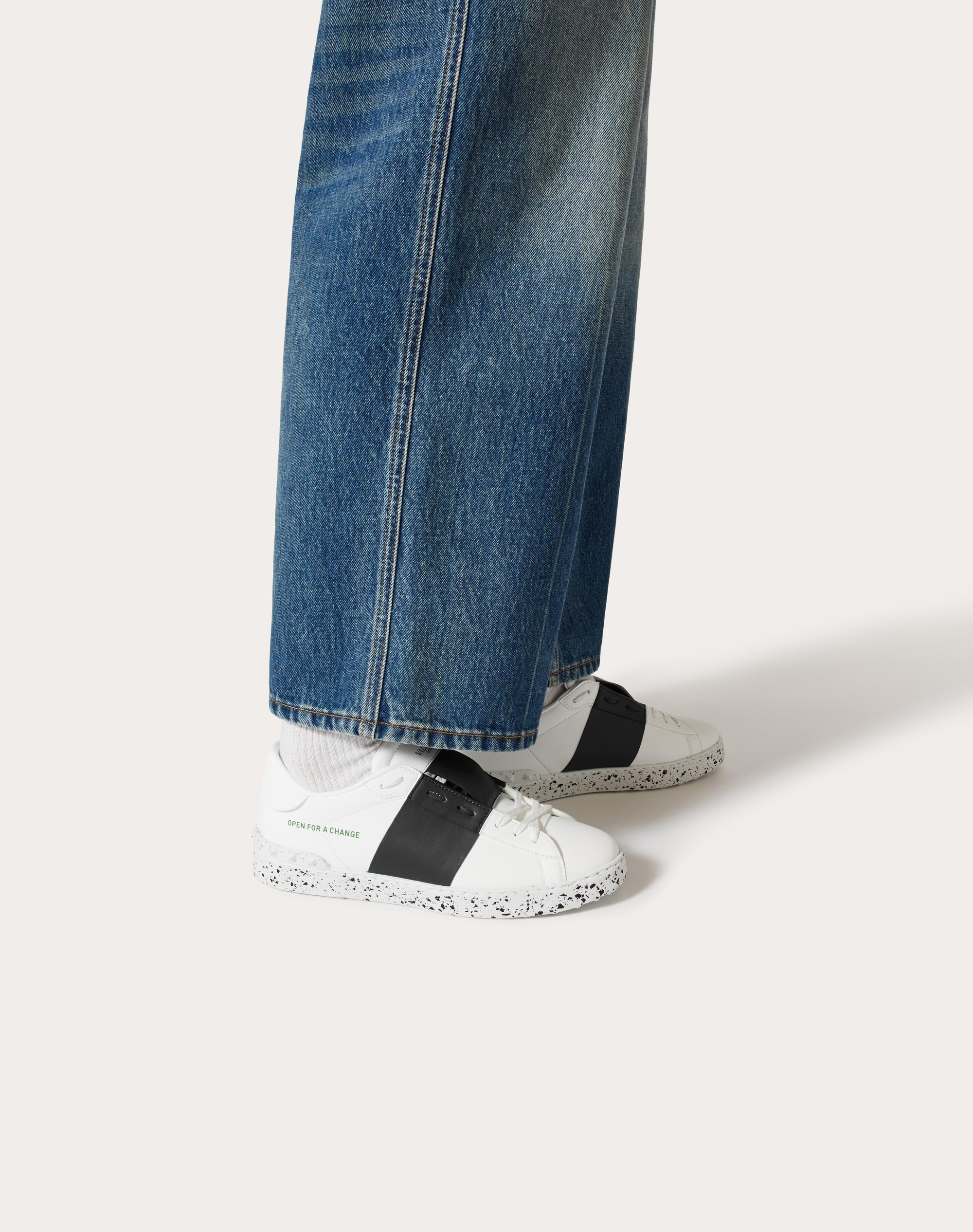 Valentino OPEN FOR A CHANGE SNEAKER IN BIO-BASED MATERIAL