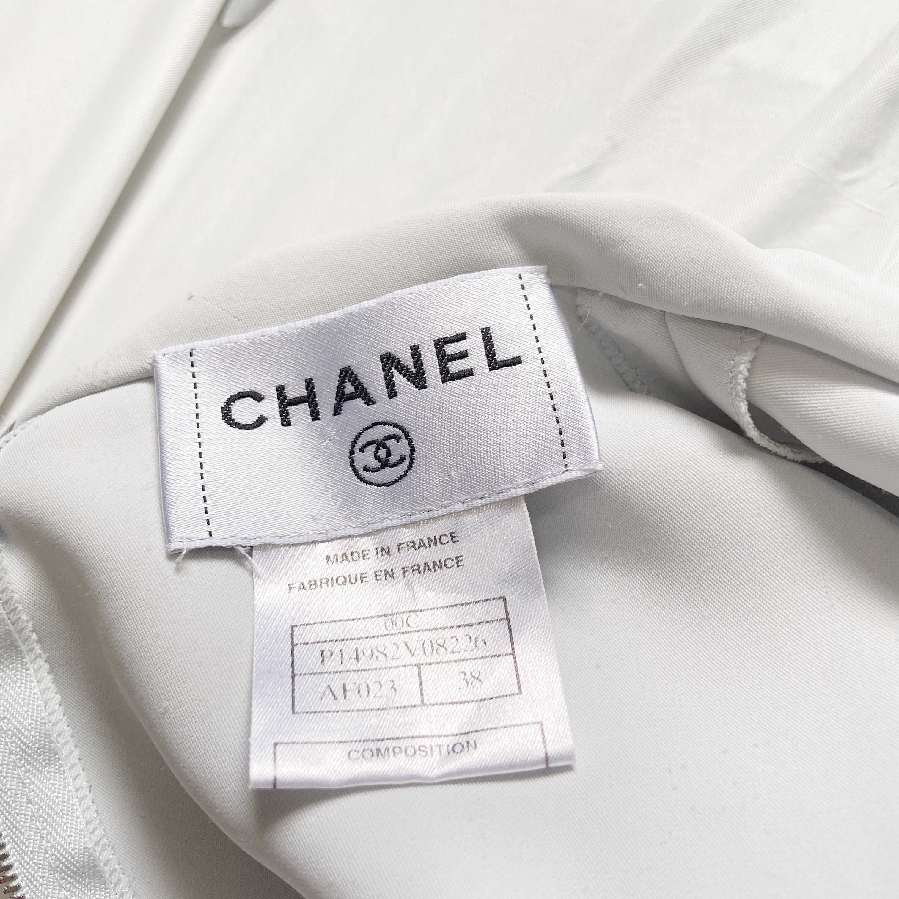 Chanel 2000 Karl Lagerfeld Sleeveless Slit Dress 38 - 9