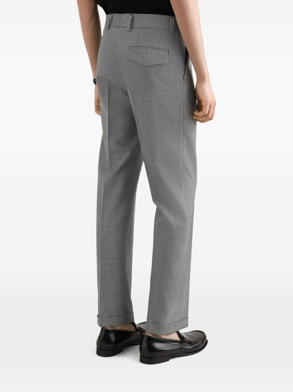 Pied-de-poule trousers - 5