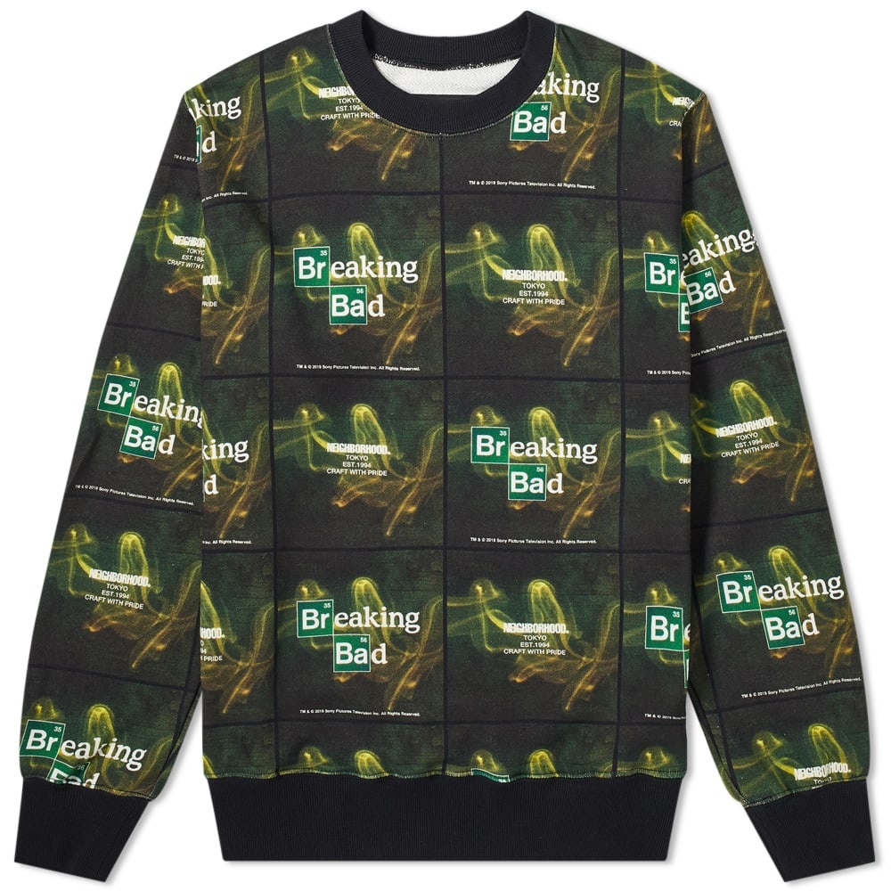 Neighborhood x Breaking Bad Logo Crew Sweat - 1