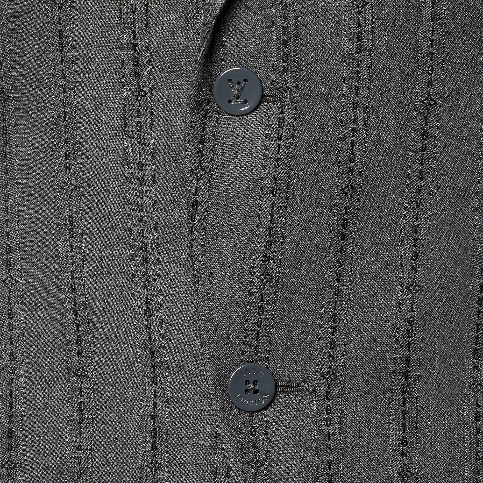 Single-Breasted Wool Pont Neuf Cutaway Jacket - 4