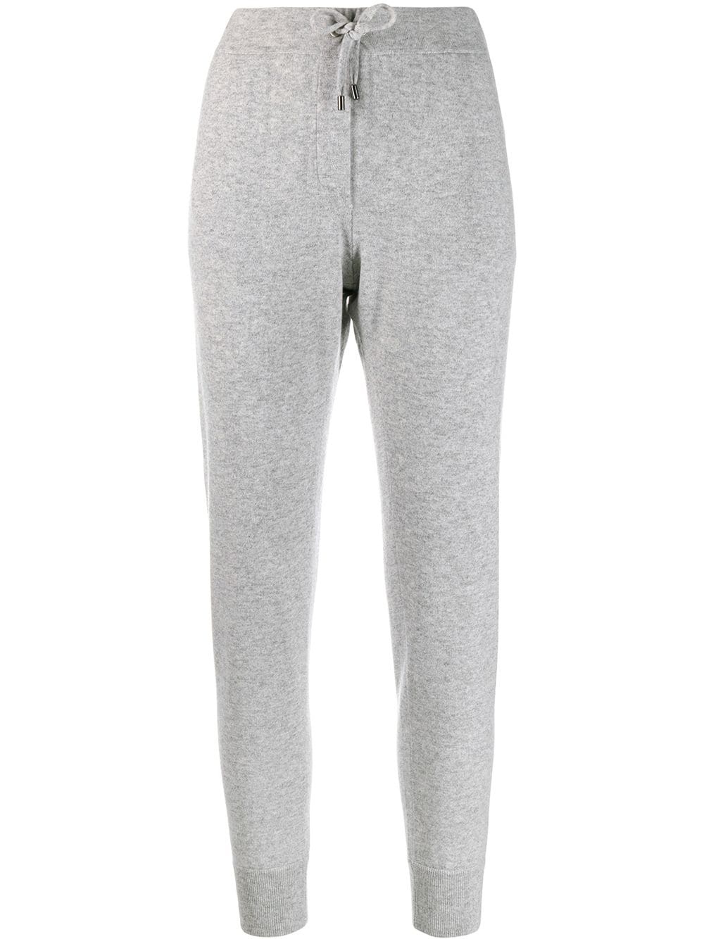 drawstring track pants - 1