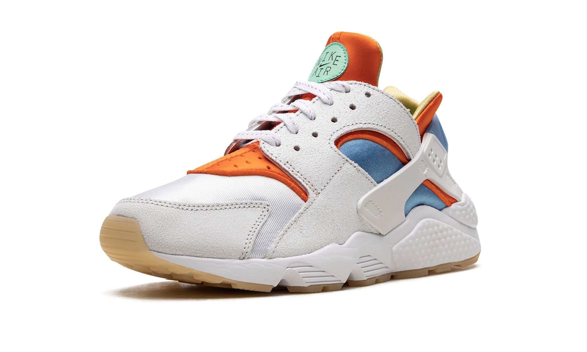 Air Huarache "White / Orange / Blue" - 4