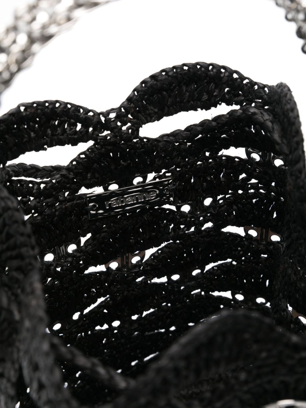 raffia bucket bag - 5