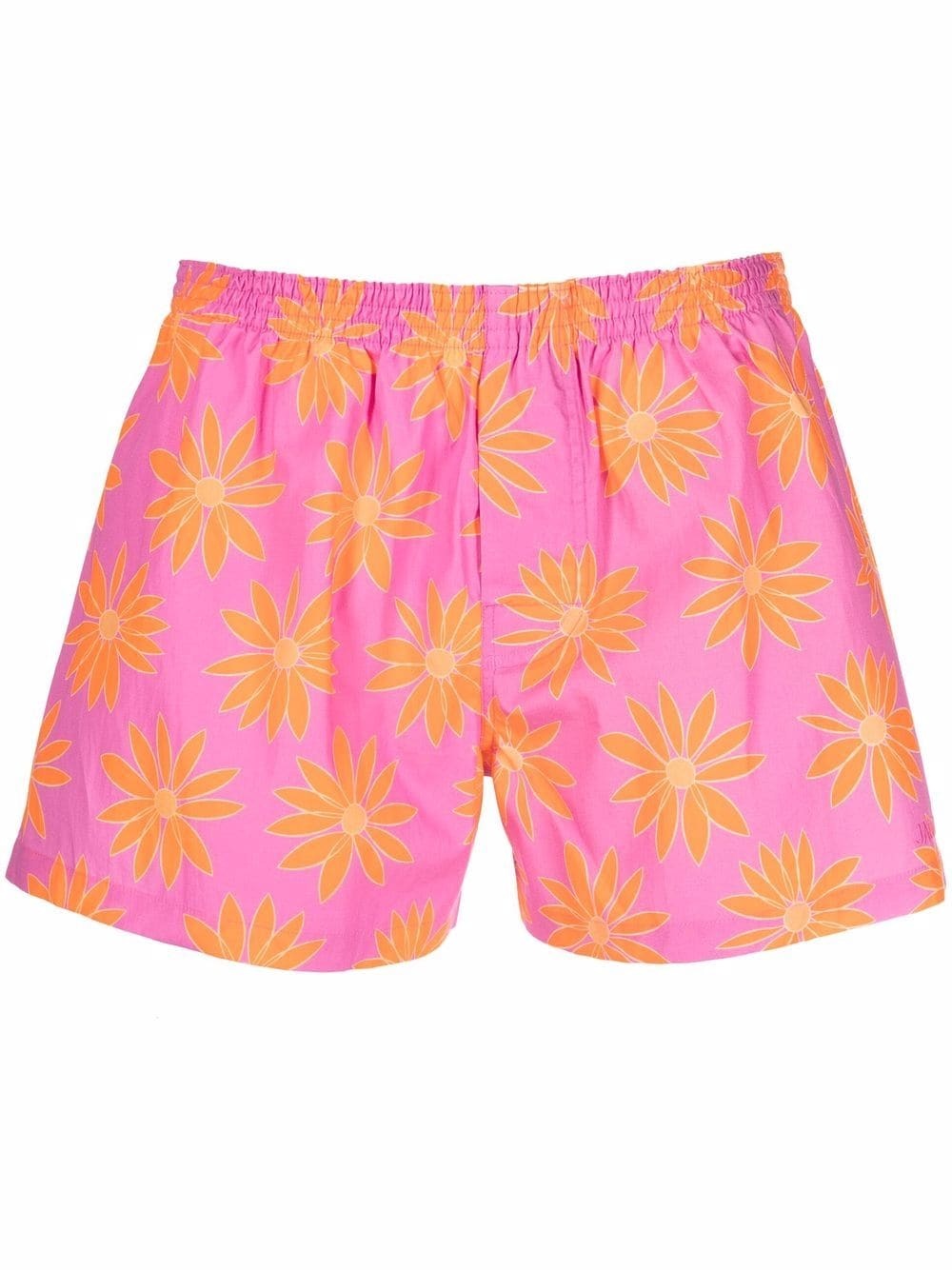 flower-print swimshorts - 1