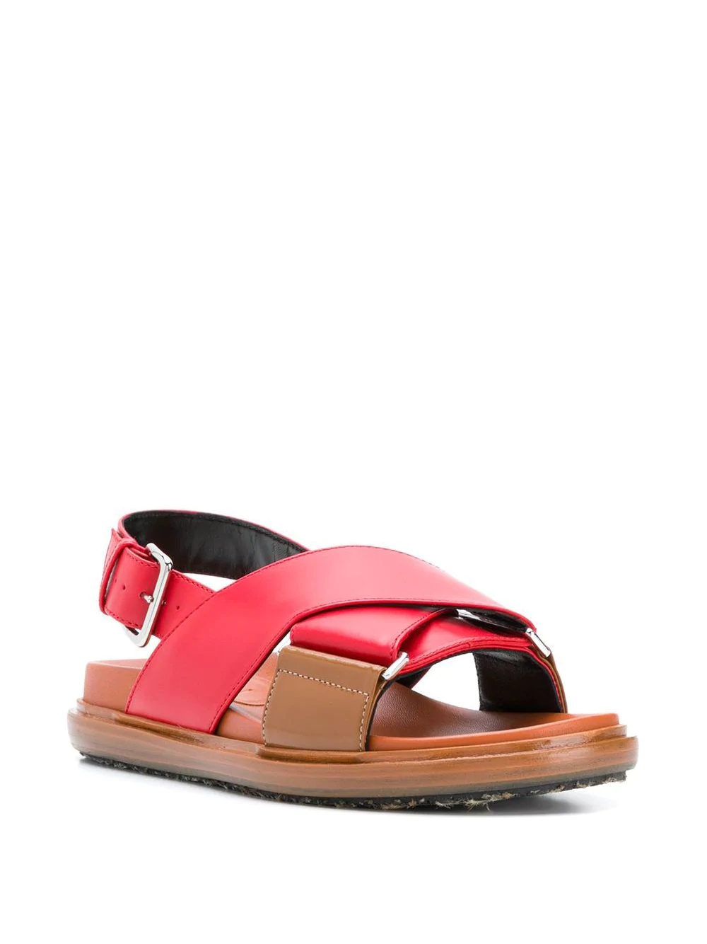 crisscross sandals - 2