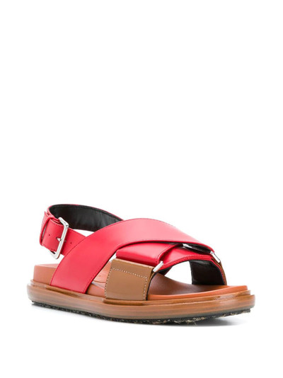 Marni crisscross sandals outlook