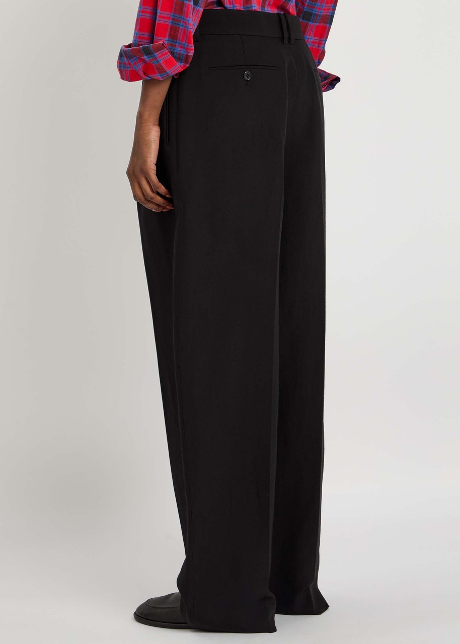 The Row Lilas Wool-blend Trousers - 3