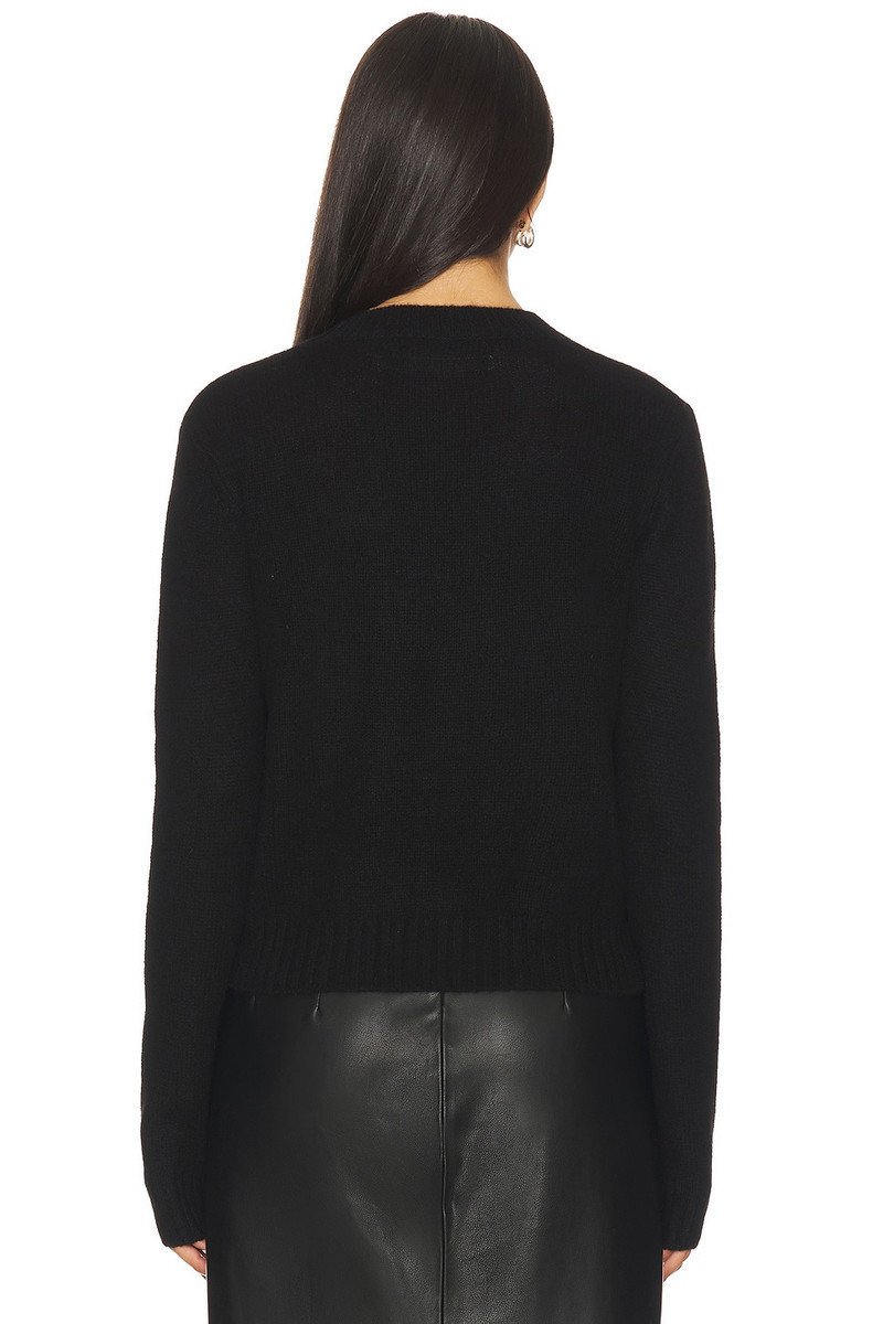 Enza Costa Easy Long Sleeve Crew Sweater outlook