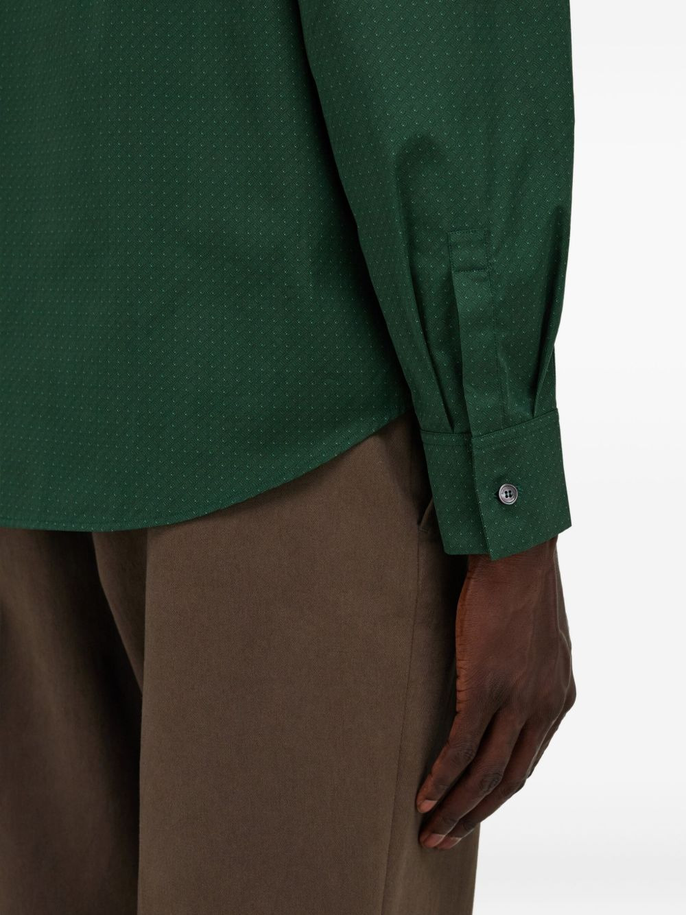 micro-patterned shirt - 6