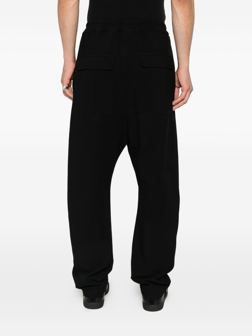 drawstring track pants - 4