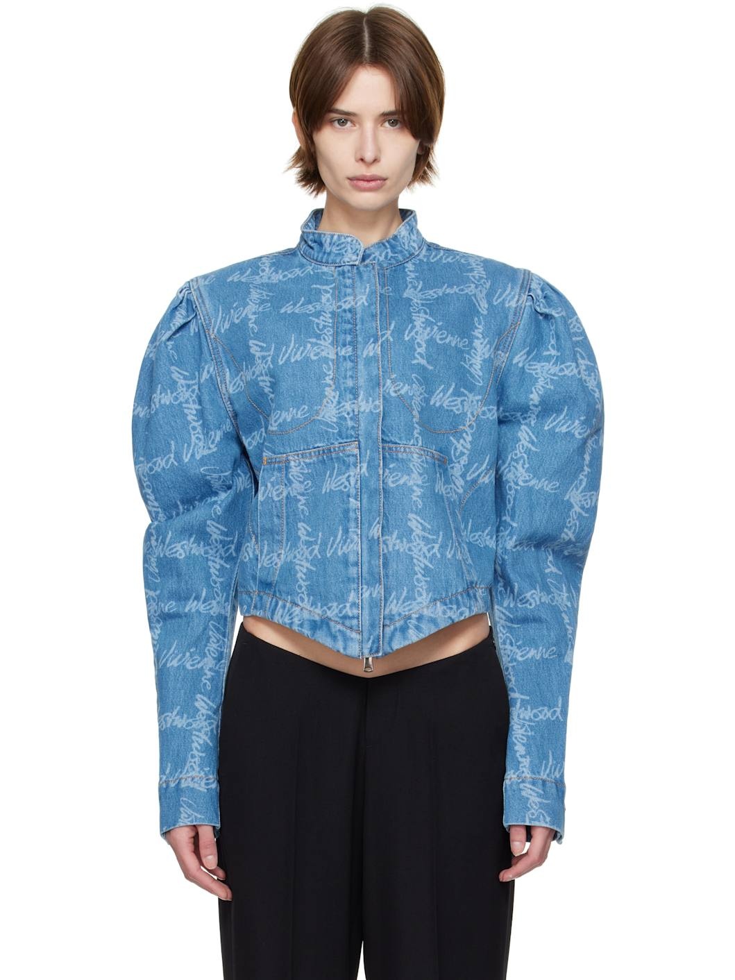 Blue Filli Denim Jacket - 1