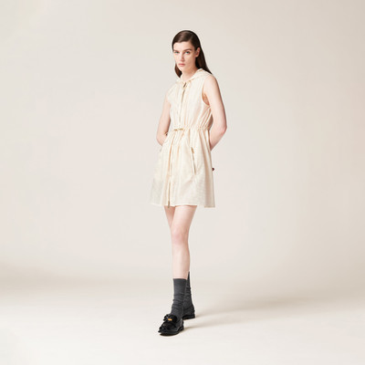 Miu Miu Nylon mini-dress outlook
