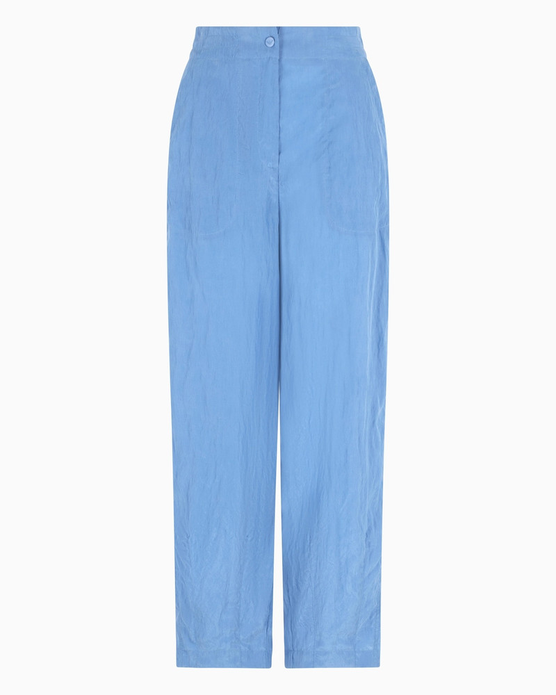 TECHNICAL CUPRO TROUSERS 1