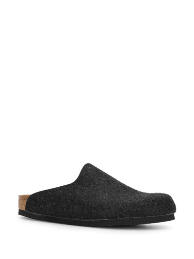 BIRKENSTOCK Amsterdam felted-effect slippers outlook