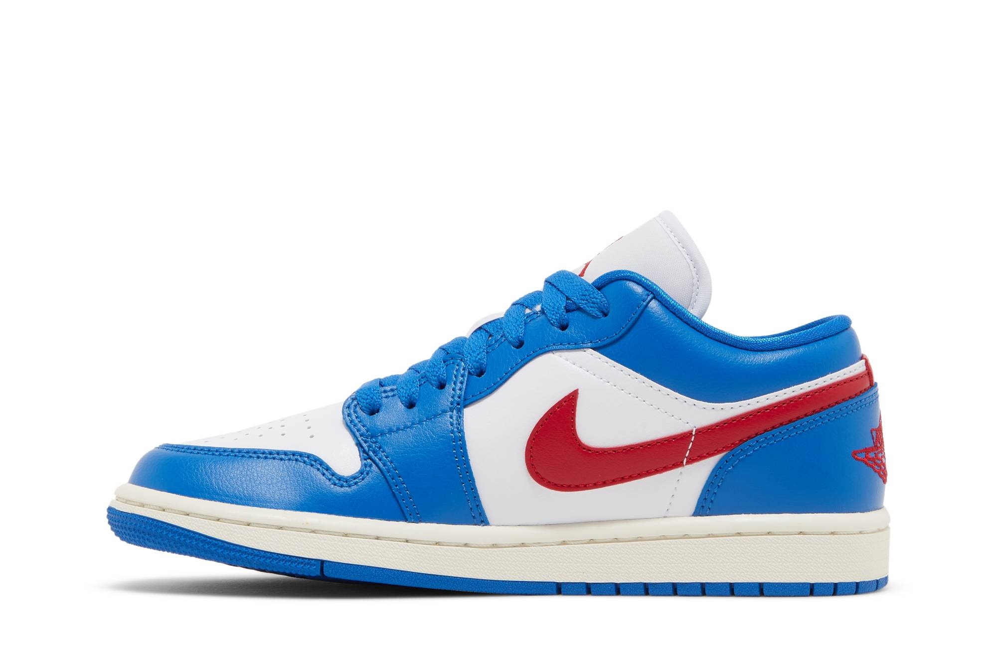 Wmns Air Jordan 1 Low 'Sport Blue Gym Red' - 3