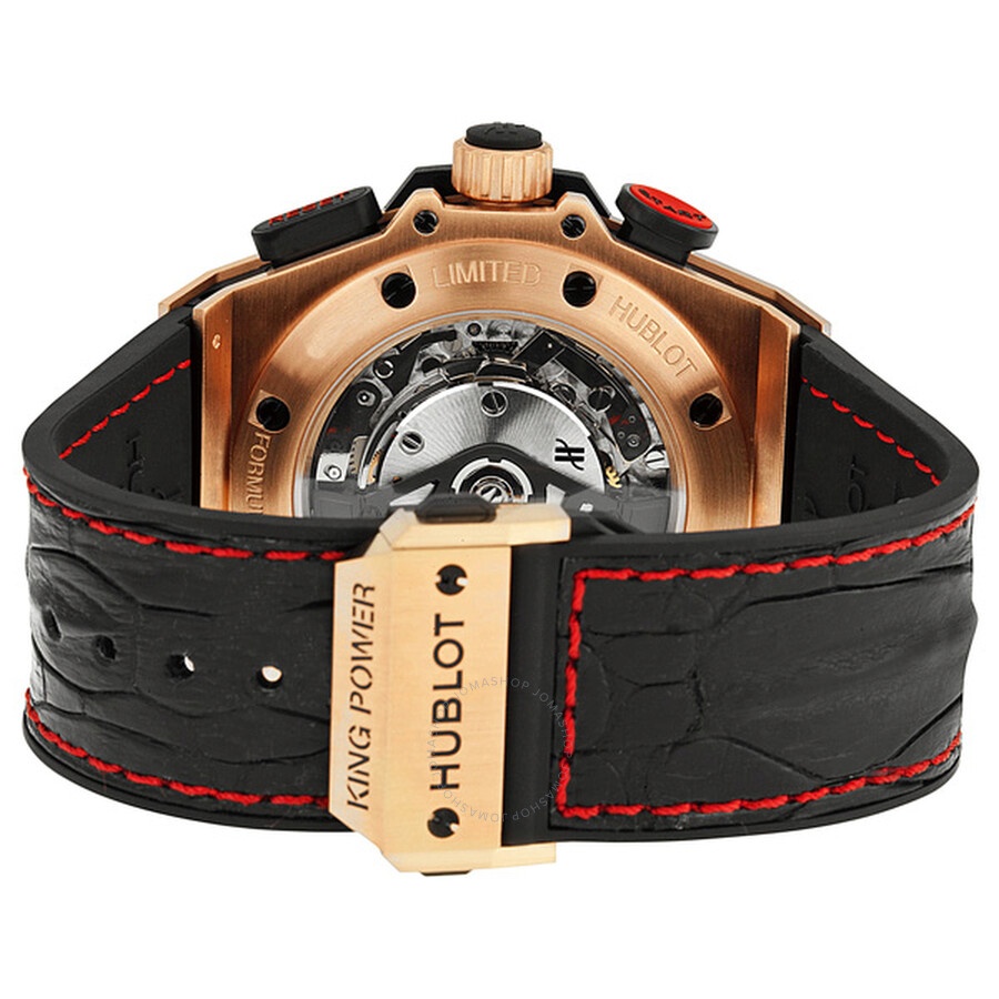 Hublot King Power Automatic  Black Dial 18kt Rose Gold Men's Watch 703.OM.6912.HR.FMC12 - 3