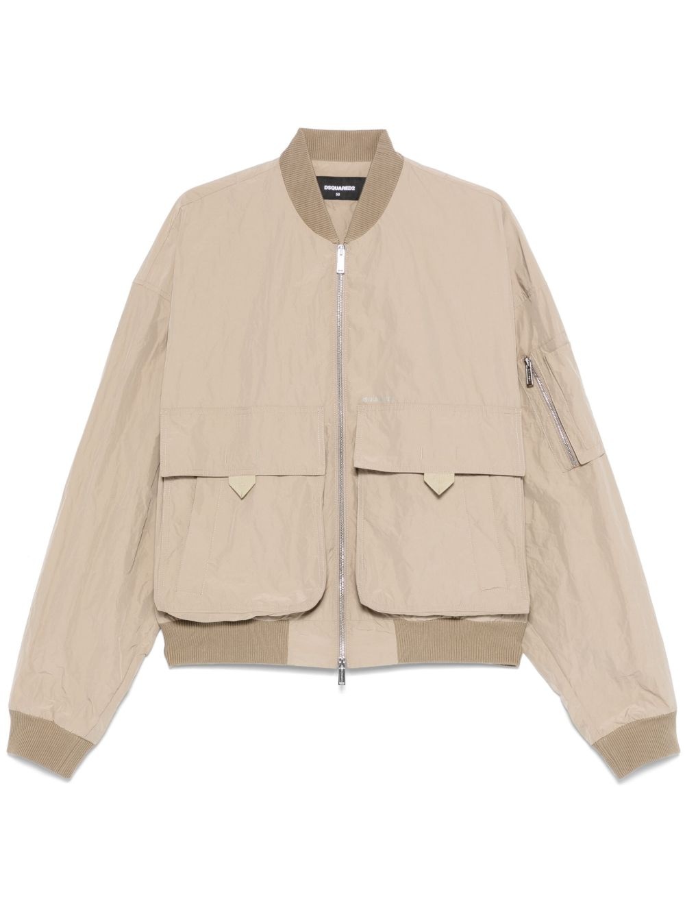 shell bomber jacket - 1