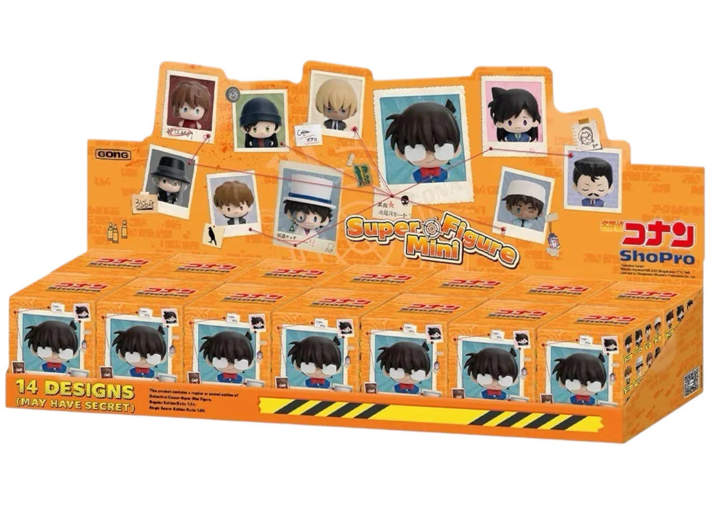 Pop Mart Detective Conan-Super Mini Figure Sealed Case (14 Blind Boxes) - 1