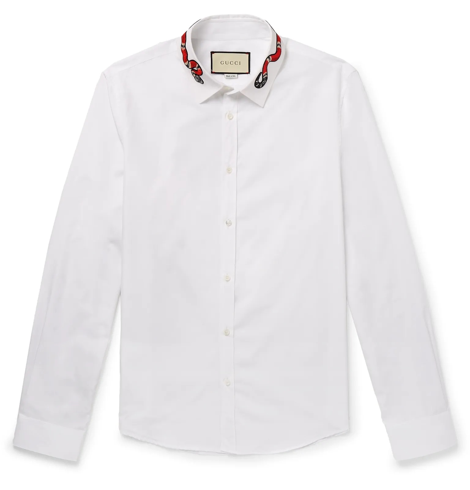 Duke Appliquéd Cotton Oxford Shirt - 7