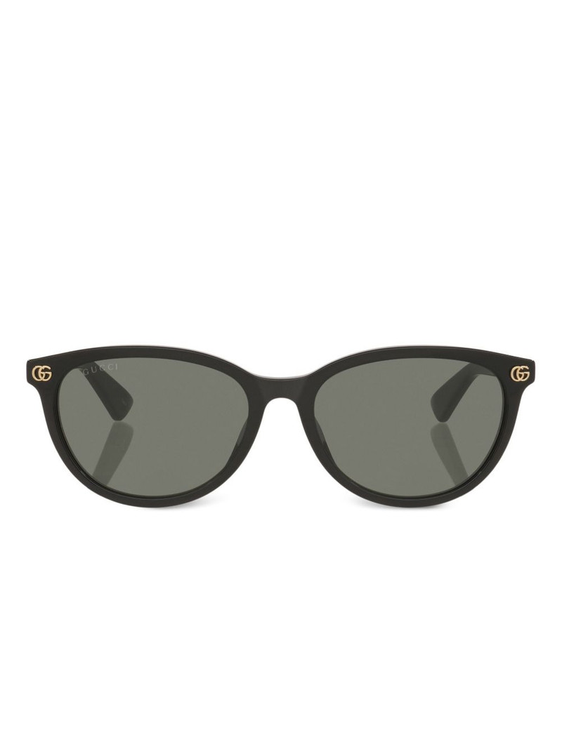logo-detail round-frame sunglasses 1