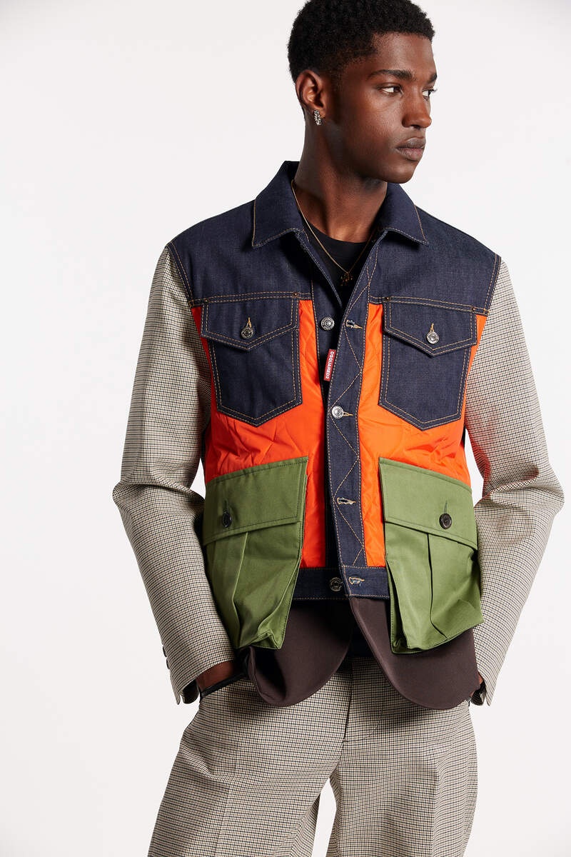 RELAXED SHOULDER JACKET - 3