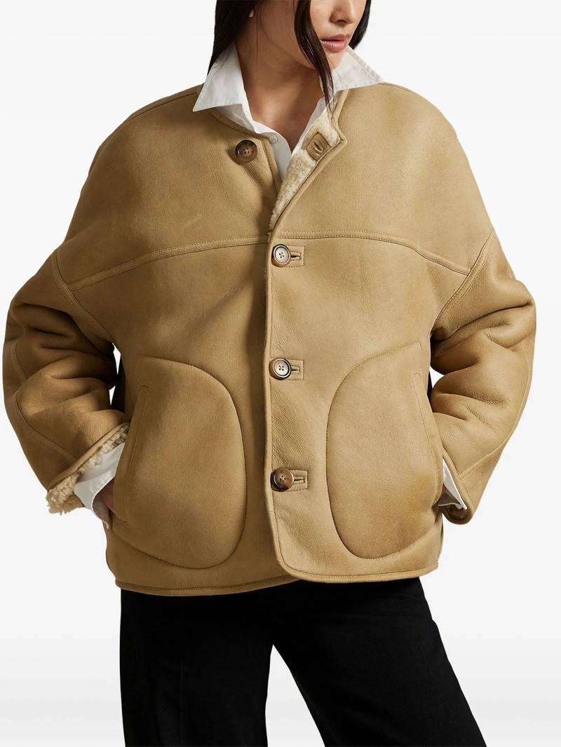Ralph Lauren Ralph Lauren Button-fastening Sheepskin Coat outlook