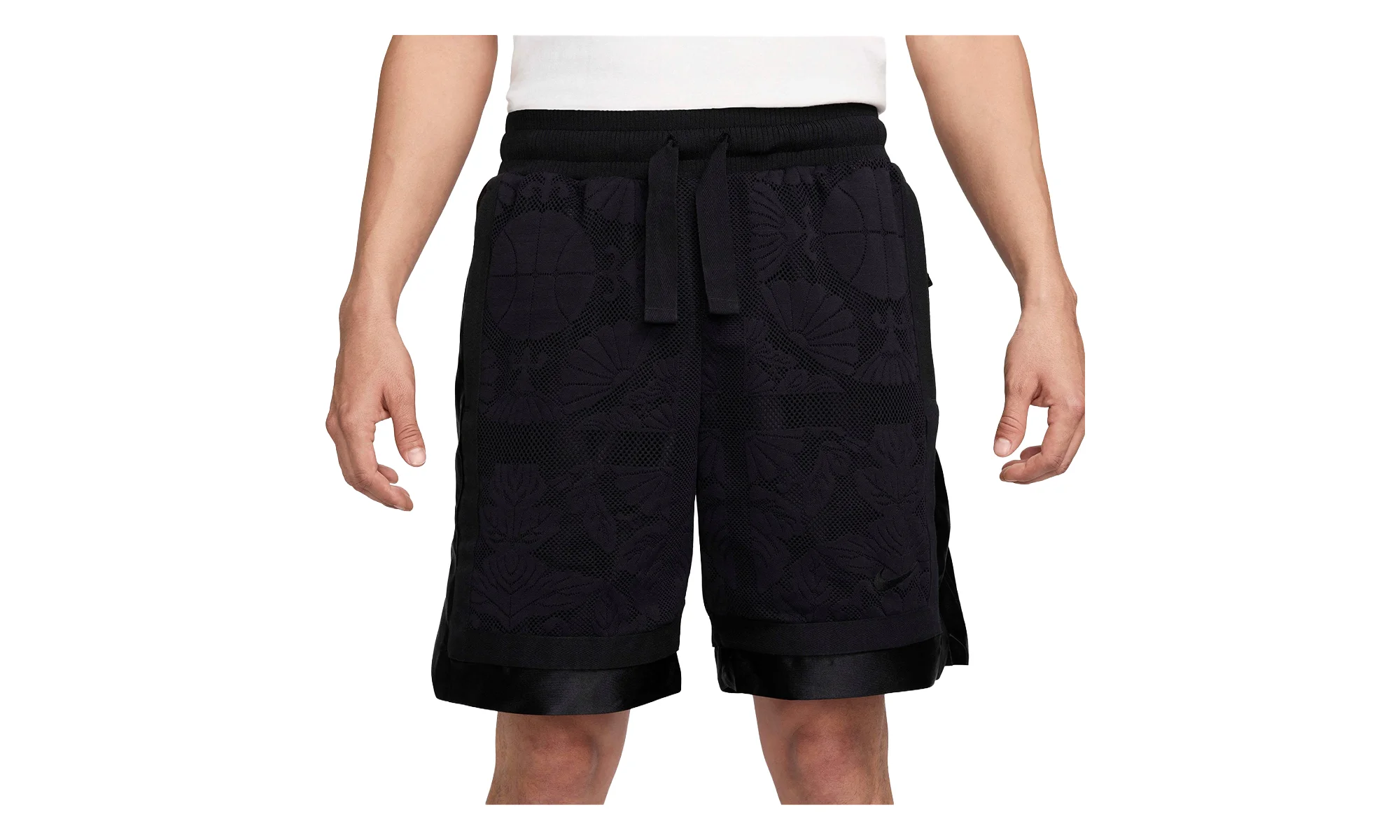 DNA 8" Dri-FIT Basketball Shorts "Black / Black" FN2856 010 - 1