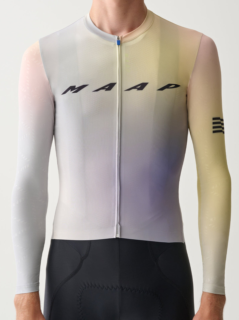 Blurred Out Pro Hex LS Jersey 5