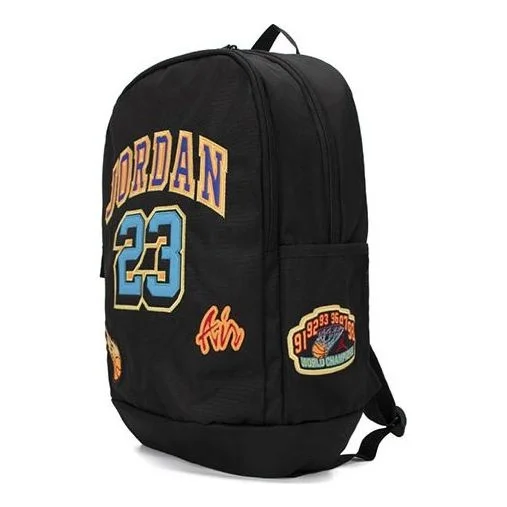 Air Jordan Patch Backpack 'Black' JD2333051AD-001 - 1